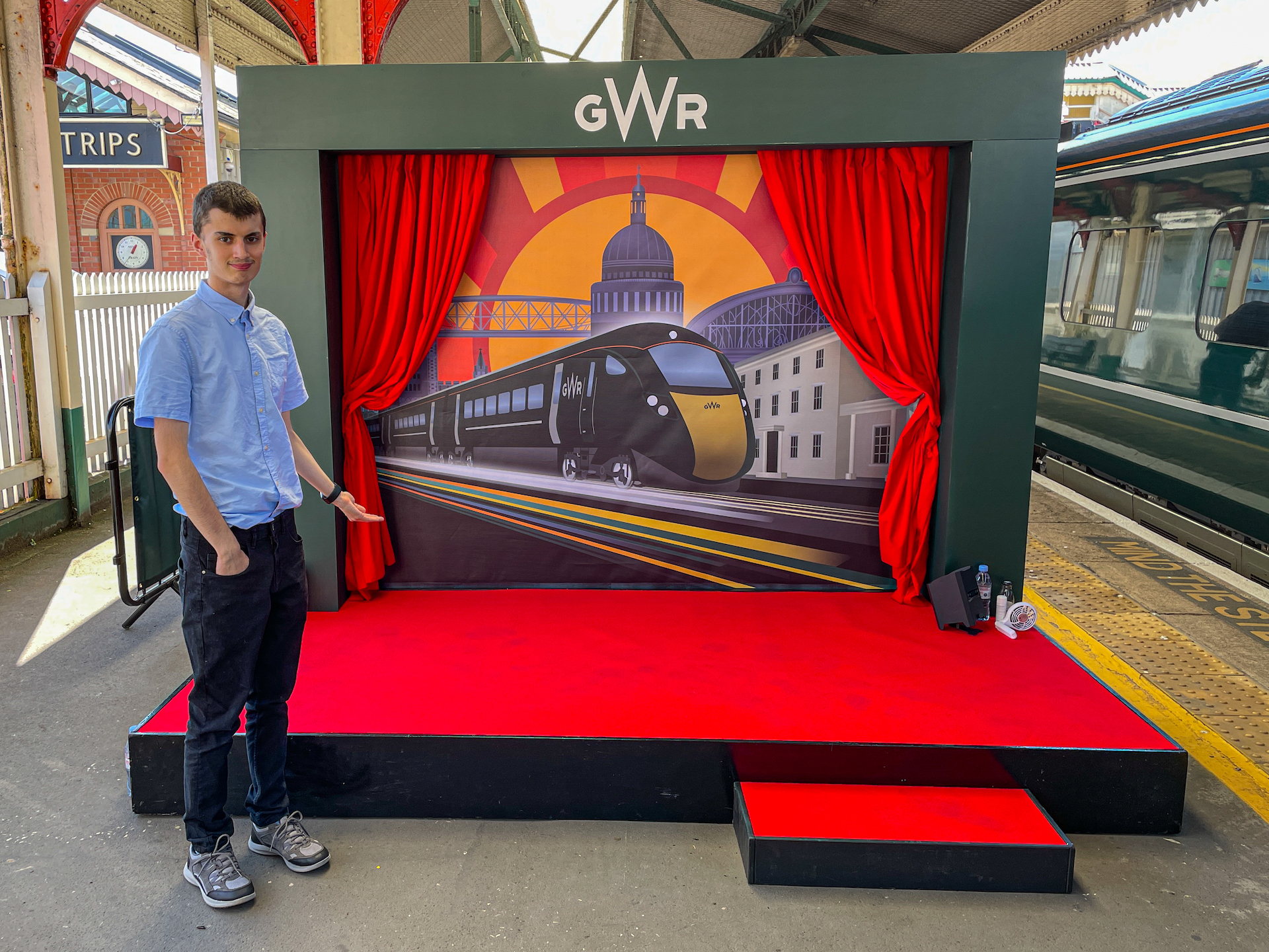 Riding the Dame Agatha Express